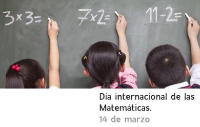14 de marzo «Día Internacional de las Matemáticas»