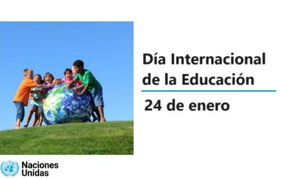 Hoy, 24 de enero, se celebra el «Día Internacional de la Educación»